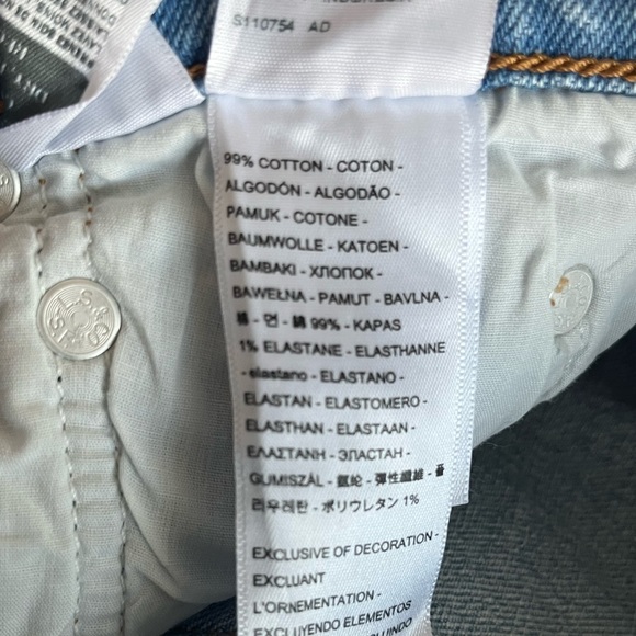 Levi’s Ribcage Straight ankle jeans NWT 25 - Picture 16 of 16